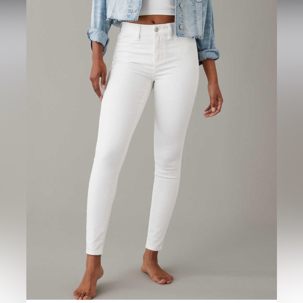 AE America Eagle Next Level High Waisted Jegging Jeans 8 X Short